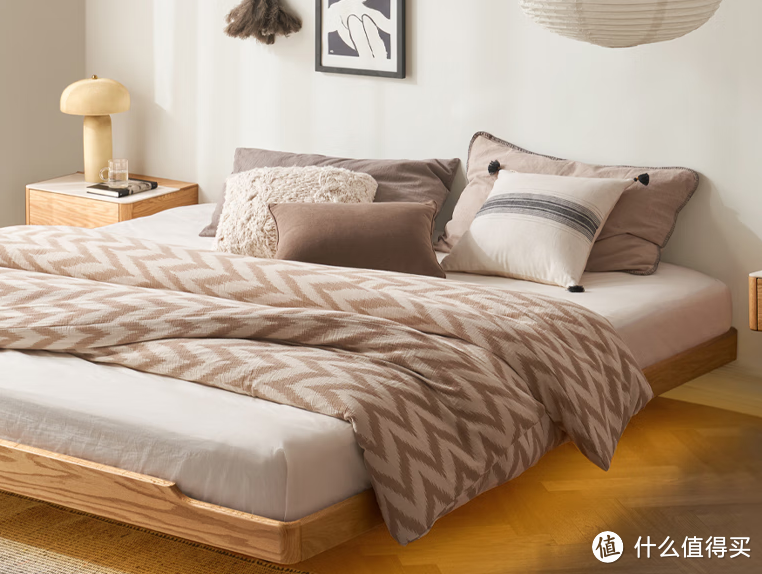 打造高质感家居风格，只需一张悬浮床，原始原素禾沐床（无床头）实测，主打真材实料，全实拍！